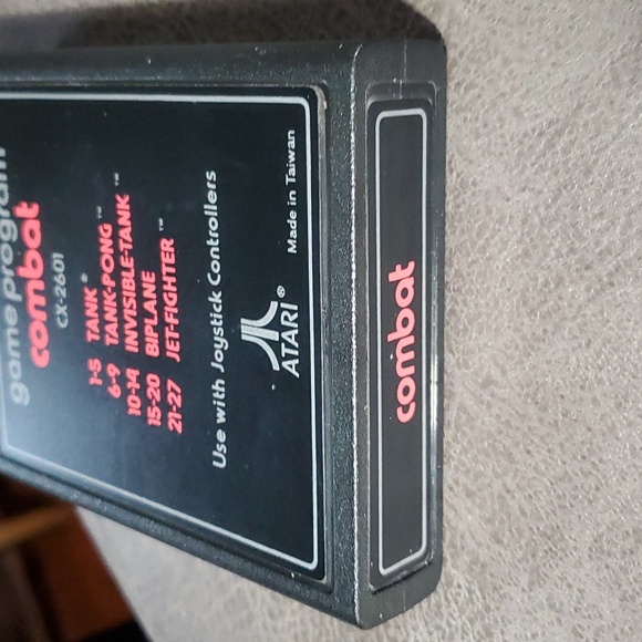 Combat Vintage Game Program by Atari - Picture 3 of 4